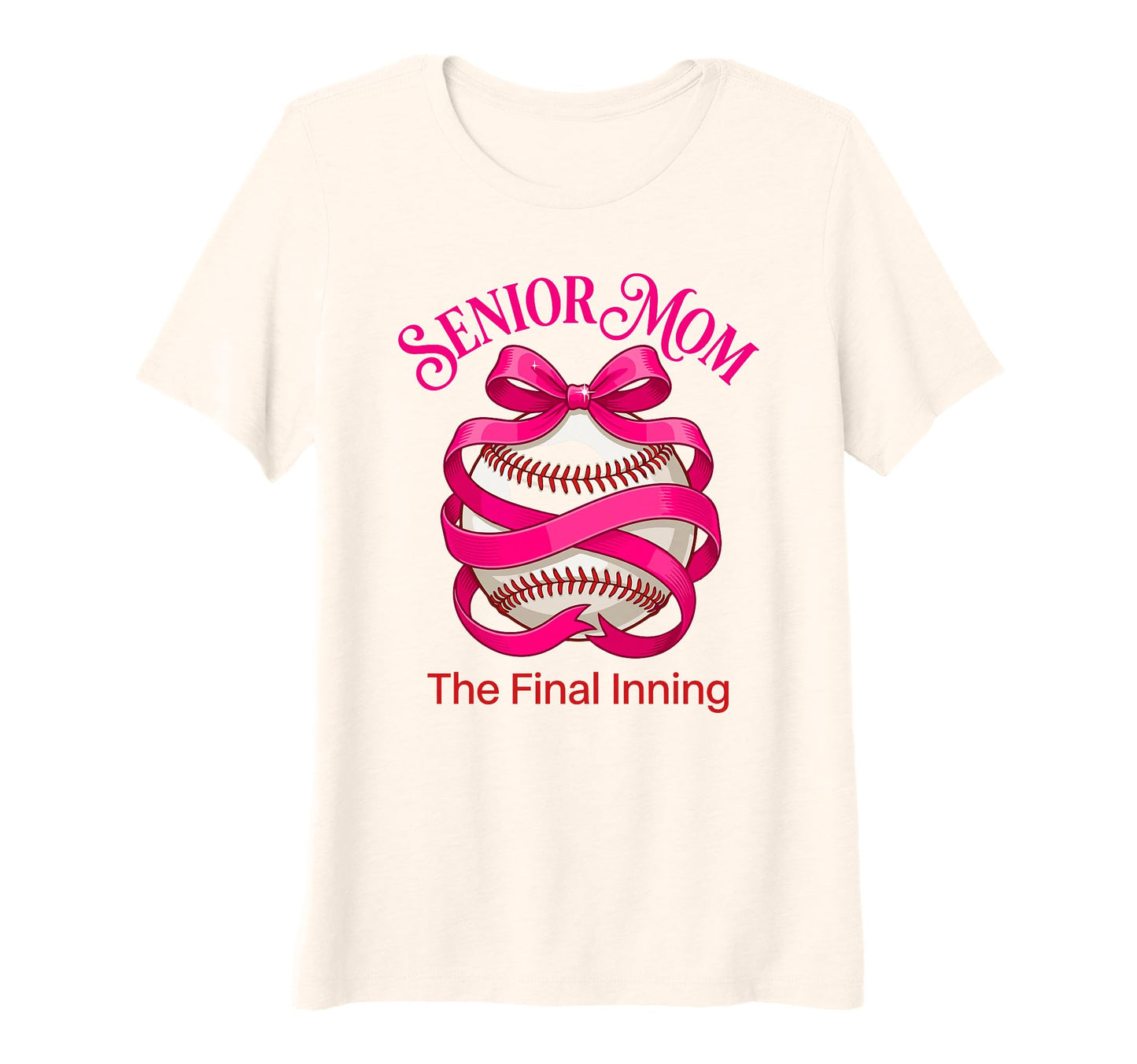 Womens Baseball Senior Mom 2026 Final T-Shirt - Custom Art Print Men Women - T-Shirt, Sweatshirt, Hoodie