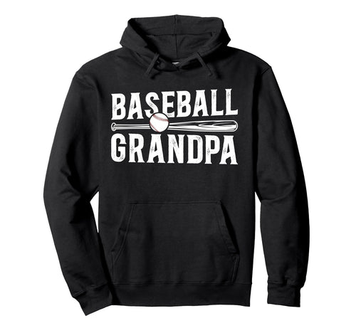 Baseball Grandpa Proud Grandpa Hoodie - Aesthetic Graphic for Adults - T-Shirt, Sweatshirt, Hoodie