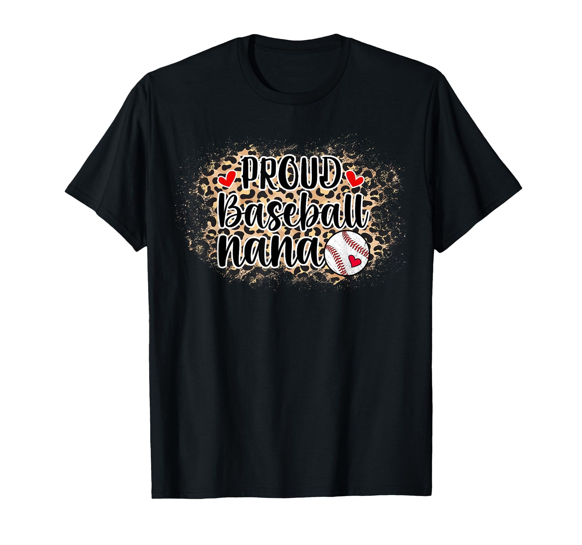 Proud Baseball Nana Grandma Nana T-Shirt - Novelty Apparel for Adults - T-Shirt, Sweatshirt, Hoodie
