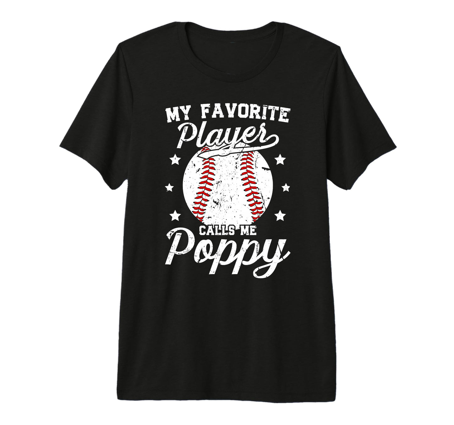 Mens My Favorite Baseball Player Poppy T-Shirt - Unique Graphic Men Women - T-Shirt, Sweatshirt, Hoodie