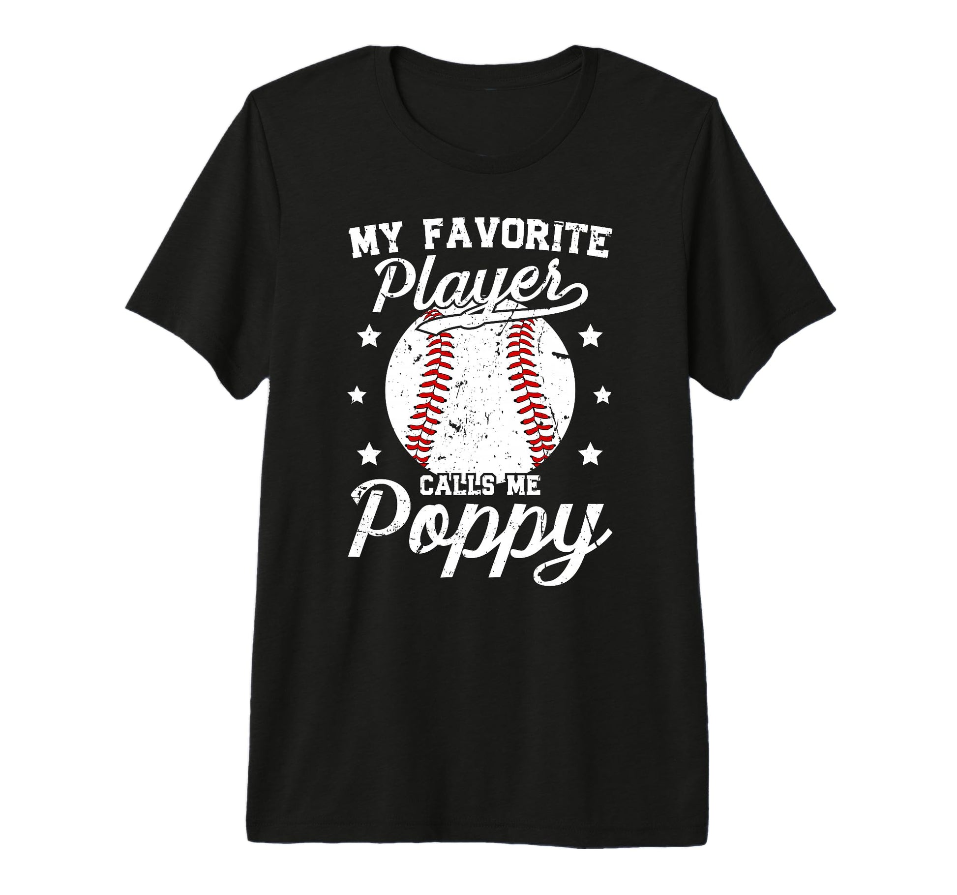 Mens My Favorite Baseball Player Poppy T-Shirt - Unique Graphic Men Women - T-Shirt, Sweatshirt, Hoodie