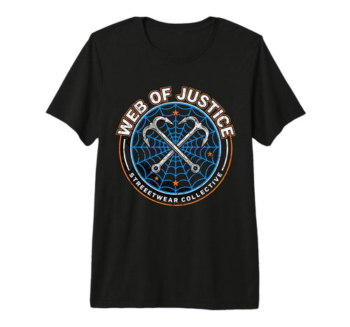 Web Justice Vigilante Grappling Hook T-Shirt - Unique Graphic Men Women - T-Shirt, Sweatshirt, Hoodie
