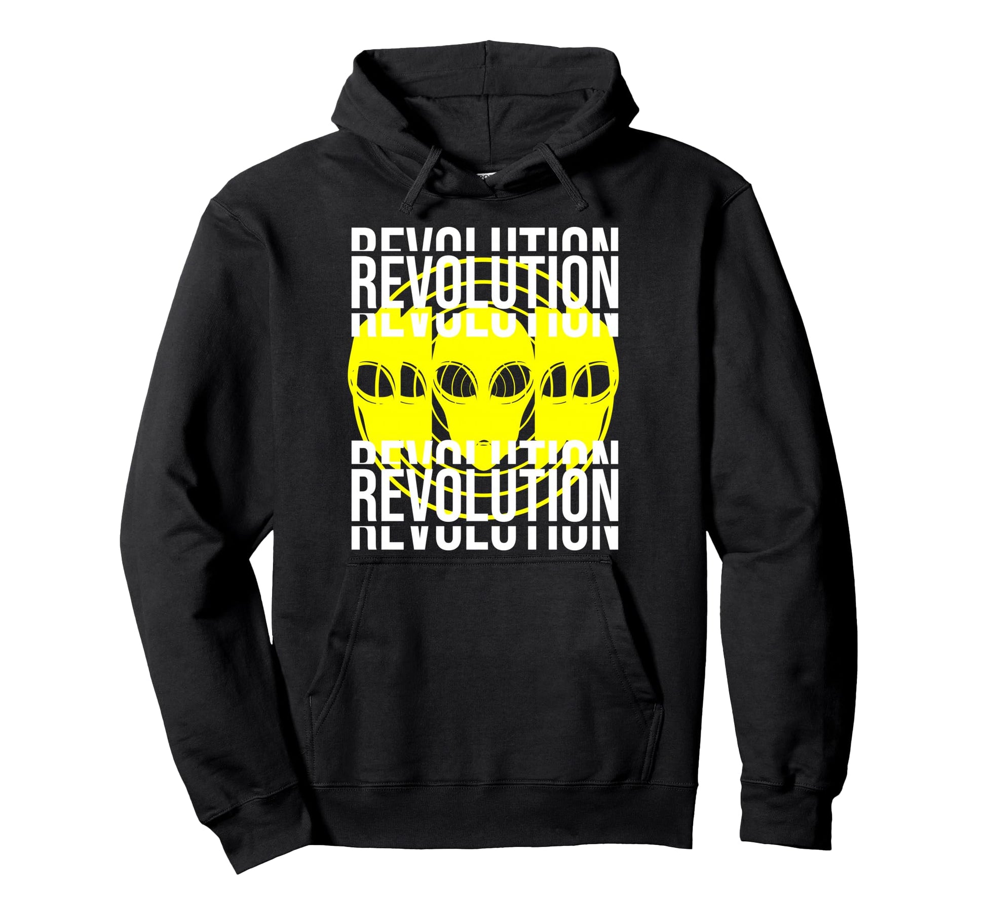 Revolution Alien Aesthetic Edgy Hoodie - Novelty Apparel Men Women - T-Shirt, Sweatshirt, Hoodie
