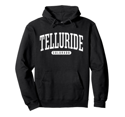 Telluride College University Co Sweatshirt - Aesthetic Graphic for Adults - T-Shirt, Sweatshirt, Hoodie