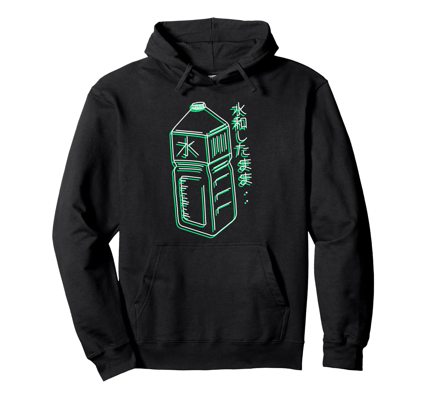 Stay Hydrated Japanese Vaporwave Hoodie - Custom Art Print Unisex - T-Shirt, Sweatshirt, Hoodie