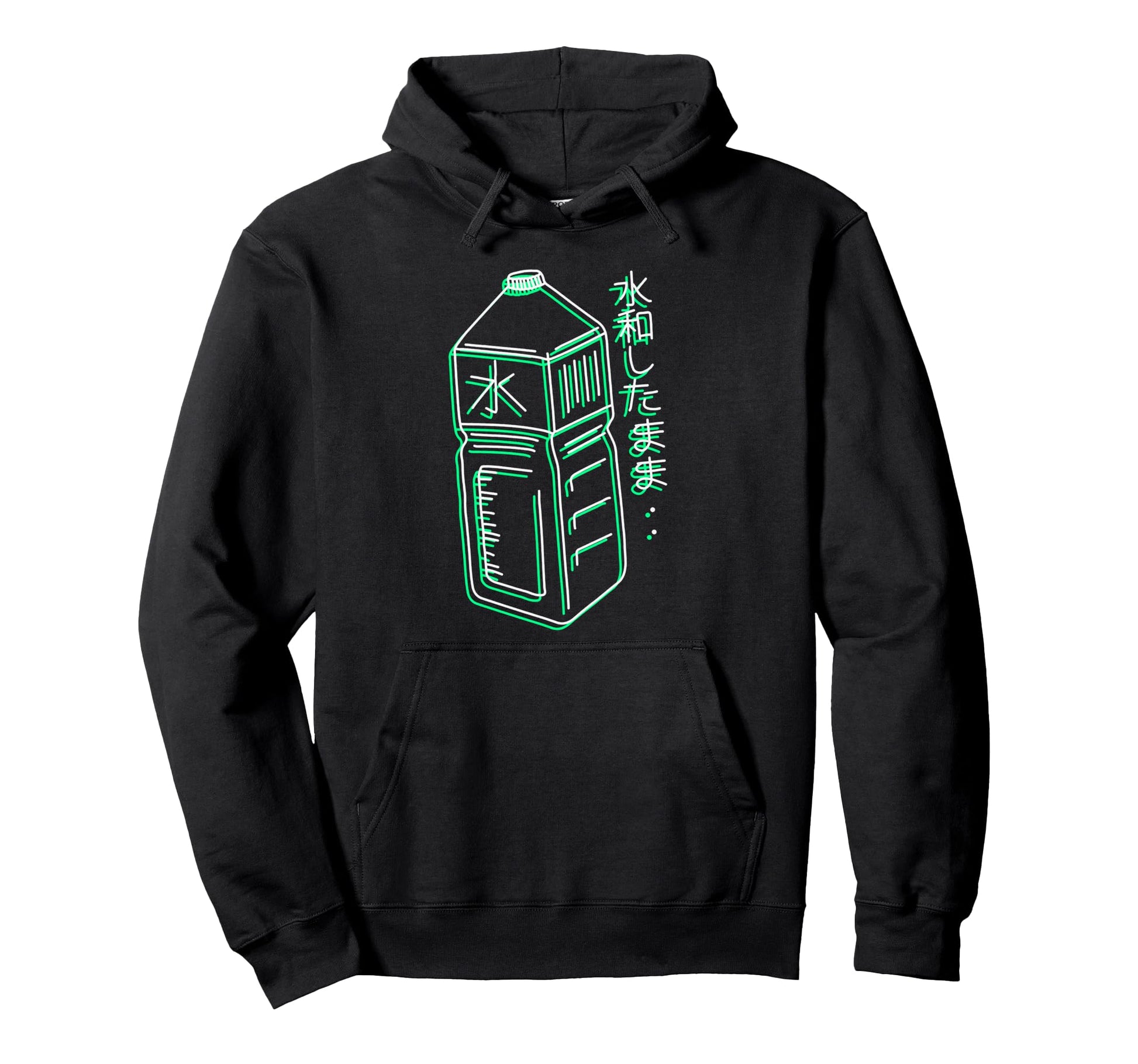 Stay Hydrated Japanese Vaporwave Hoodie - Custom Art Print Unisex - T-Shirt, Sweatshirt, Hoodie