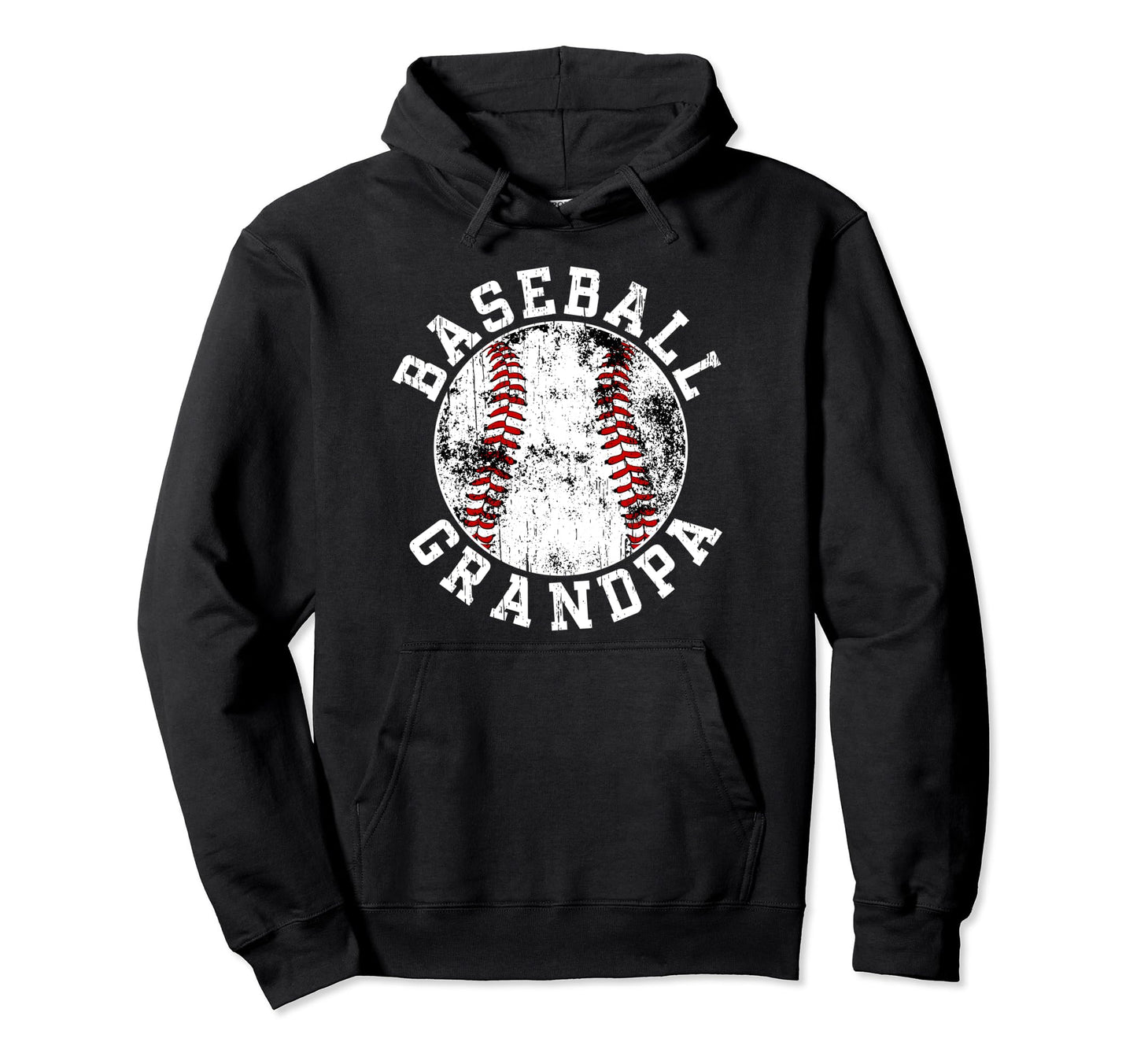 Baseball Grandpa Baseball Player Grandpa Hoodie - Graphic Print for Adults - T-Shirt, Sweatshirt, Hoodie