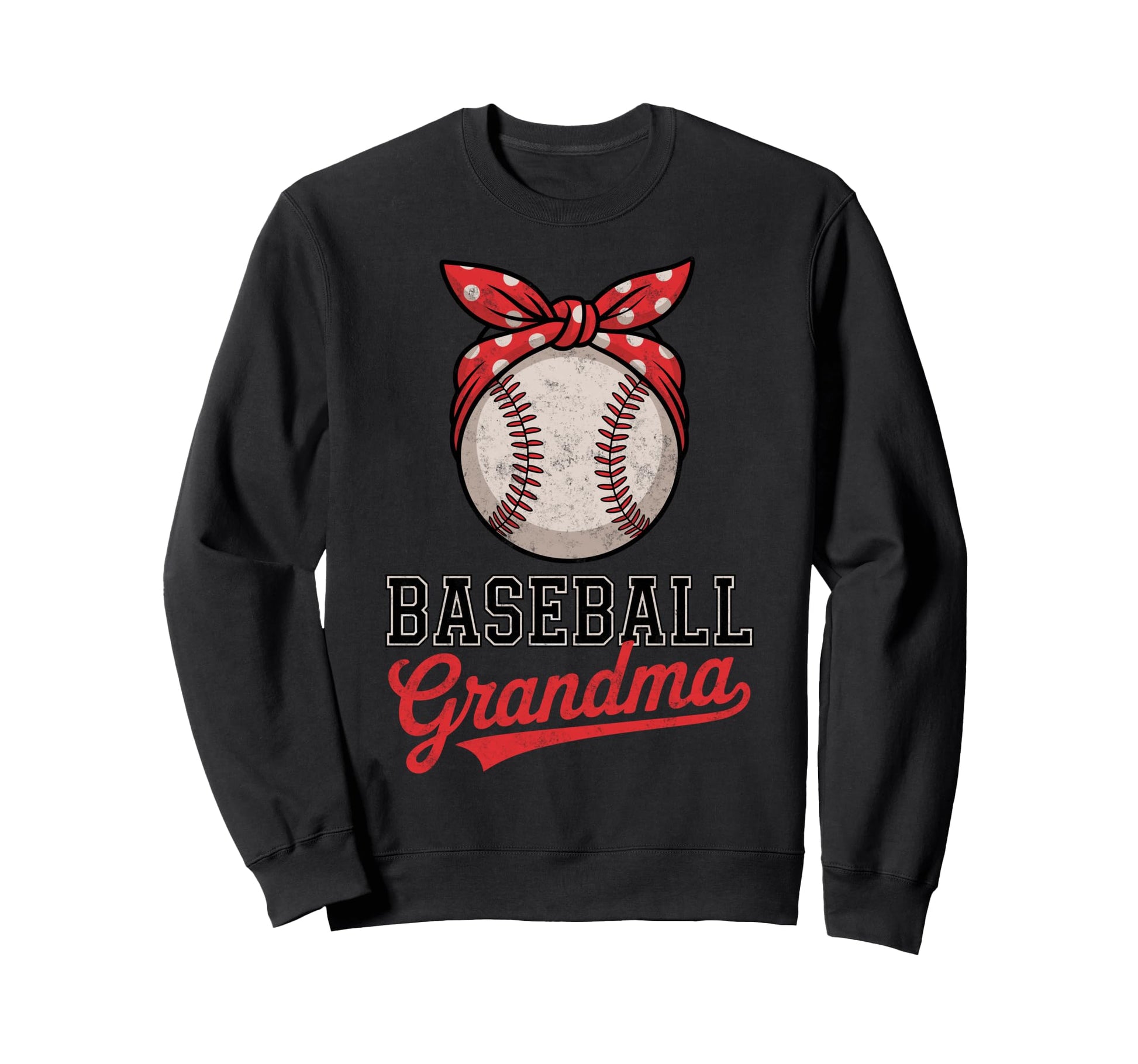 Baseball Nana Grandma Player Fan Sweatshirt - Trendy Graphic for Adults - T-Shirt, Sweatshirt, Hoodie