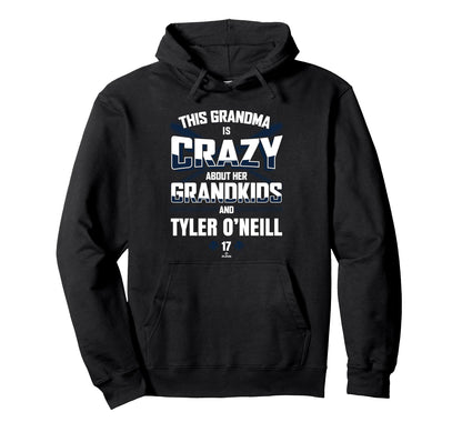 Grandma Crazy Tyler Oneill Boston Hoodie - Custom Art Print Unisex - T-Shirt, Sweatshirt, Hoodie
