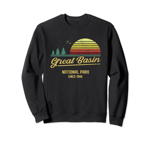 Great Basin 1986 Est National Sweatshirt - Minimalist Print for Adults - T-Shirt, Sweatshirt, Hoodie