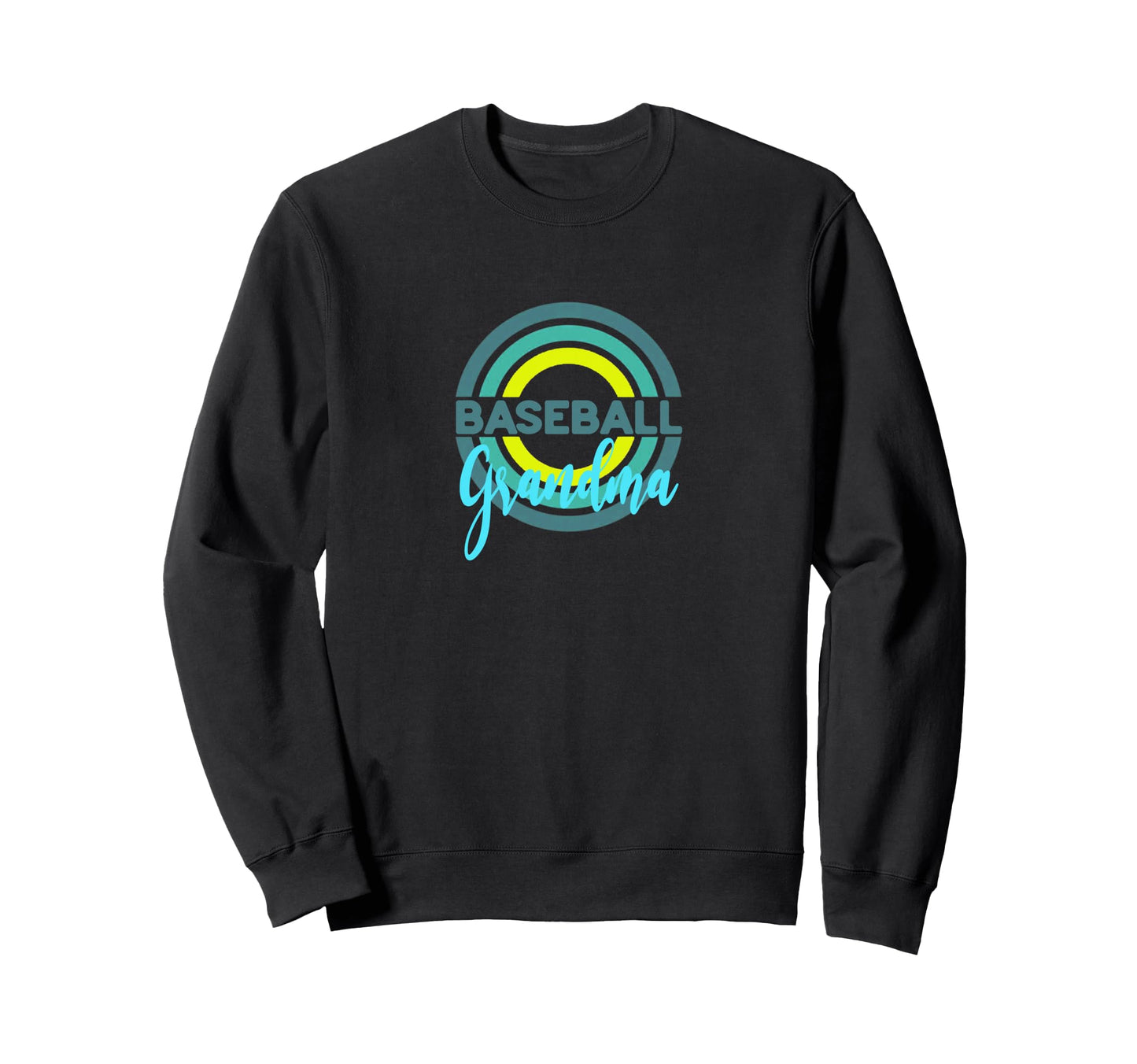 Baseball Grandma Modern Sweatshirt - Casual Everyday Wear for Adults - T-Shirt, Sweatshirt, Hoodie