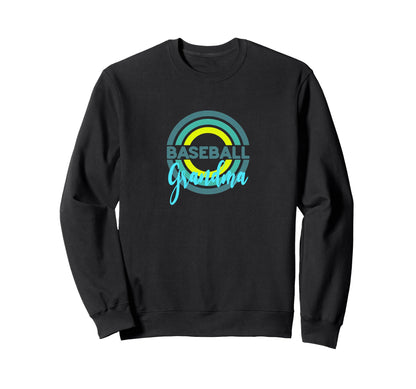 Baseball Grandma Modern Sweatshirt - Casual Everyday Wear for Adults - T-Shirt, Sweatshirt, Hoodie