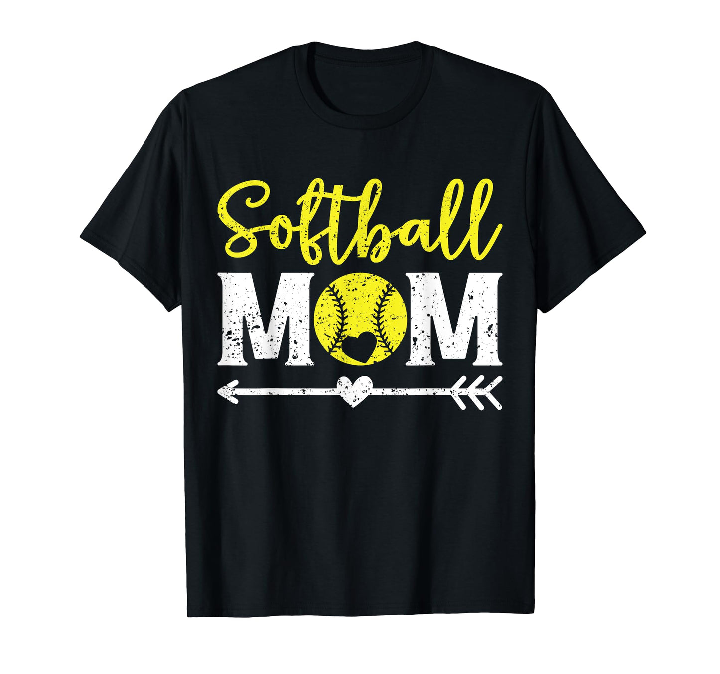 Softball Mom Player Team Mama Sports T-Shirt - Custom Art Print Unisex - T-Shirt, Sweatshirt, Hoodie