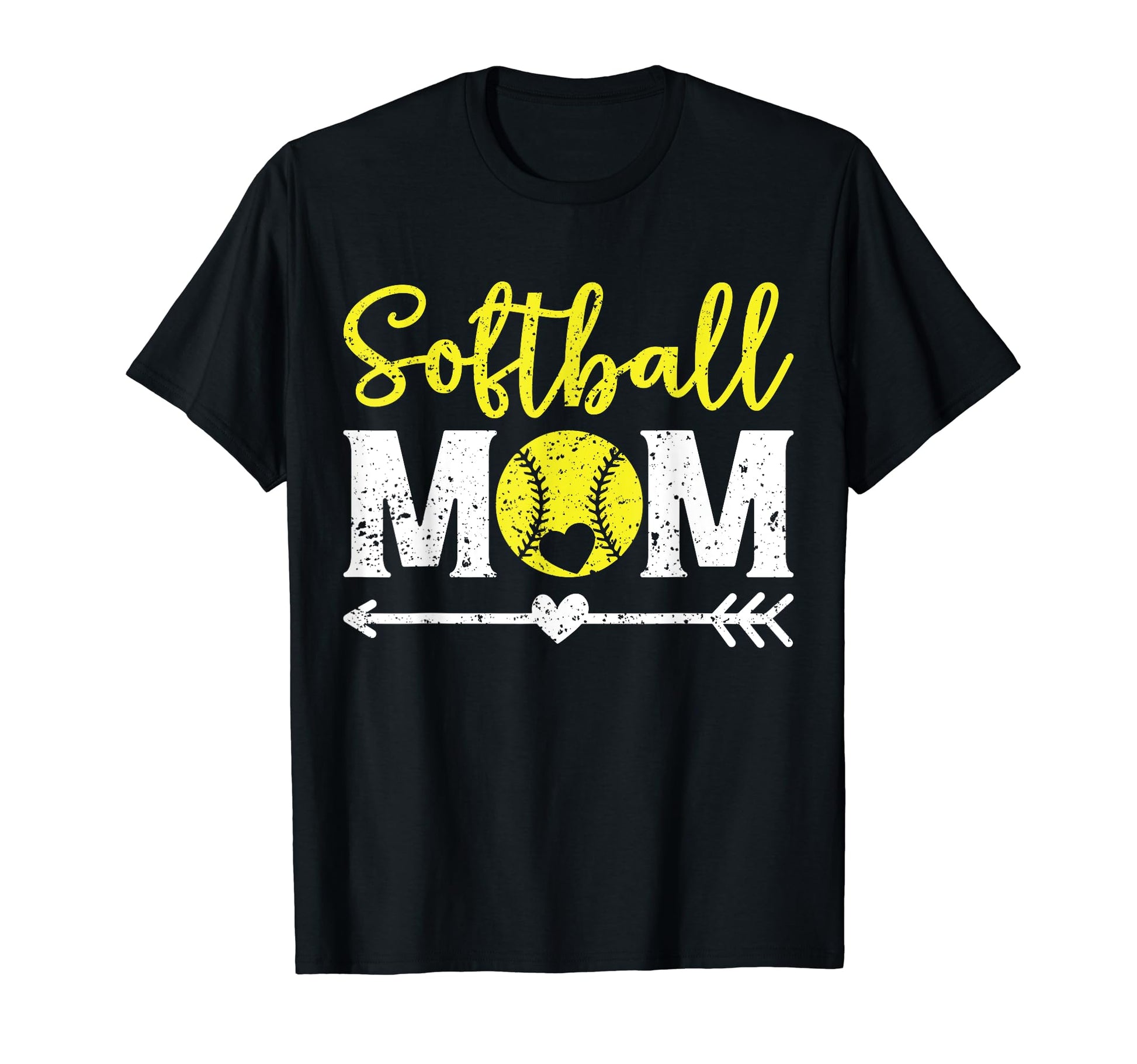 Softball Mom Player Team Mama Sports T-Shirt - Custom Art Print Unisex - T-Shirt, Sweatshirt, Hoodie