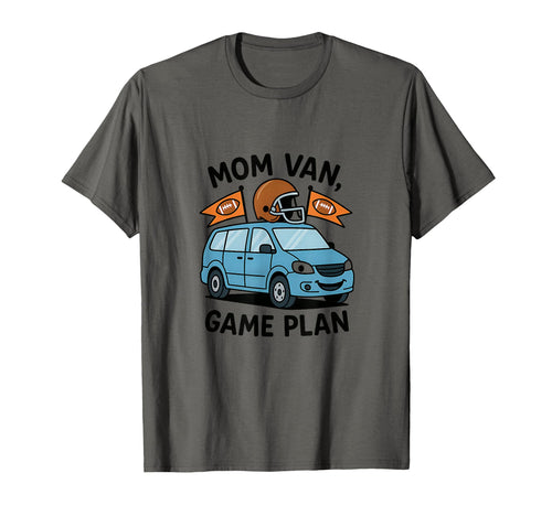 Funny Football Mom Minivan Cartoon Game T-Shirt - Aesthetic Graphic Unisex - T-Shirt, Sweatshirt, Hoodie