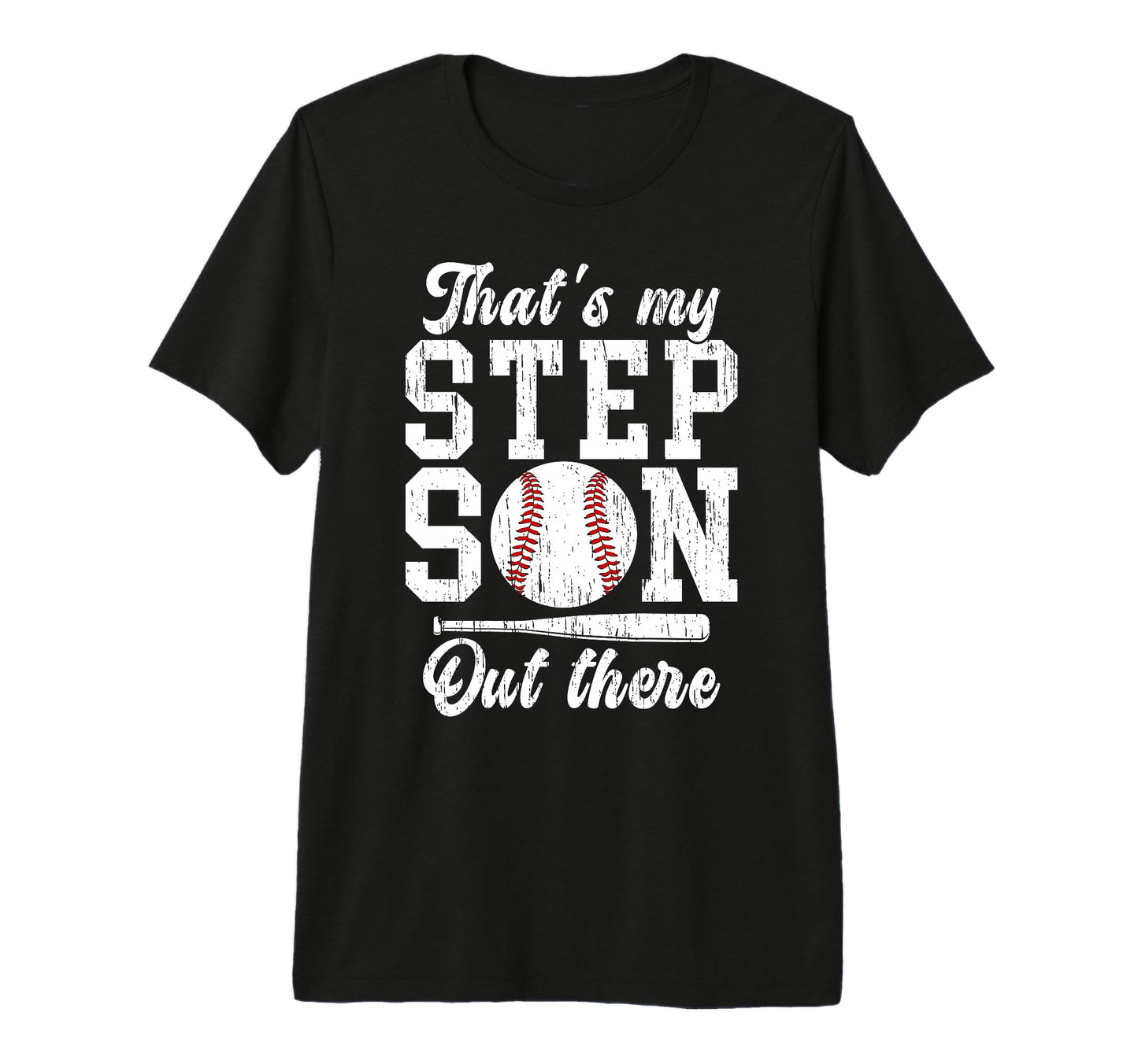 Mens Thats My Stepson Baseball Stepdad T-Shirt - Trendy Graphic Unisex - T-Shirt, Sweatshirt, Hoodie