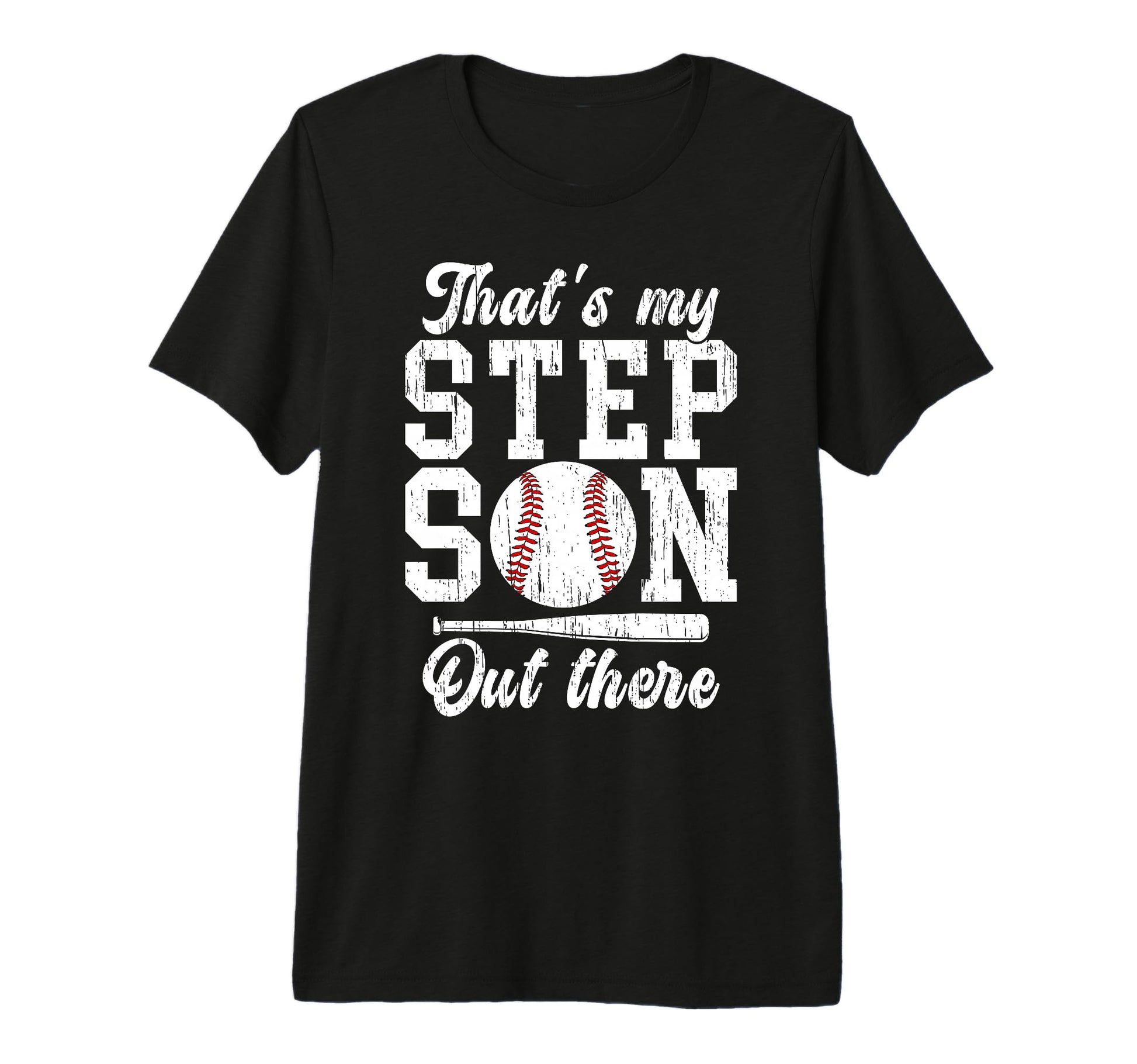 Mens Thats My Stepson Baseball Stepdad T-Shirt - Trendy Graphic Unisex - T-Shirt, Sweatshirt, Hoodie