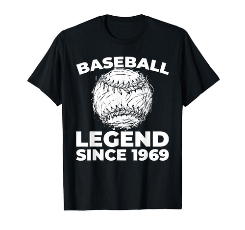 Born 1969 Baseball Baseballer Player T-Shirt - Streetwear Style for Adults - T-Shirt, Sweatshirt, Hoodie