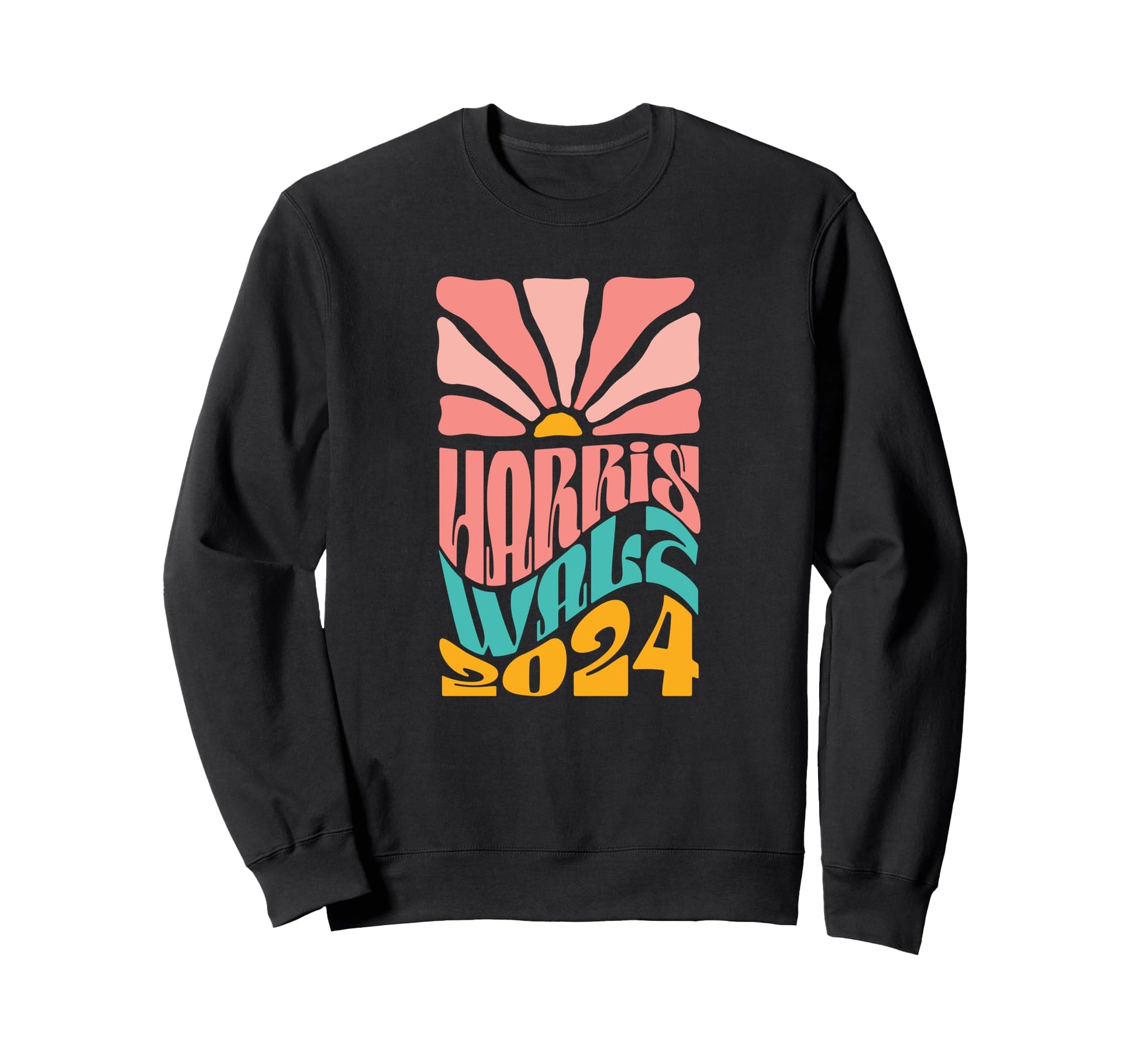 Kamala Harris Doug Walz 2024 Sweatshirt - Trendy Graphic Men Women - T-Shirt, Sweatshirt, Hoodie