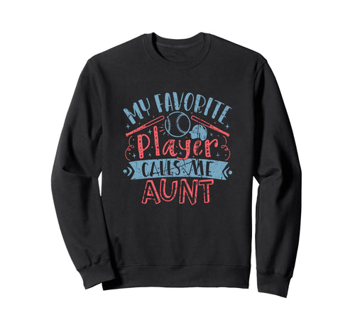 My Favorite Baseball Softball Player Sweatshirt - Graphic Print for Adults - T-Shirt, Sweatshirt, Hoodie