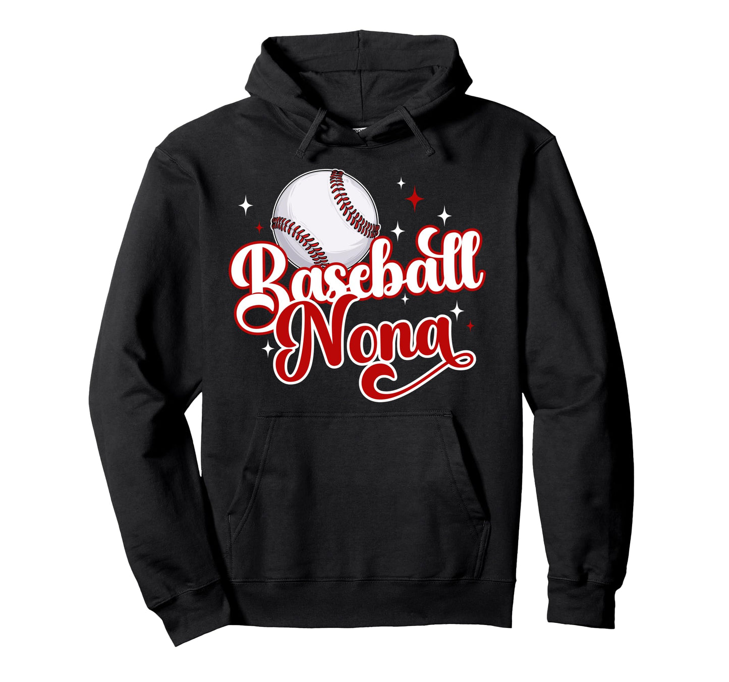 Baseball Nona Baseball Player Nona Hoodie - Graphic Print Unisex - T-Shirt, Sweatshirt, Hoodie