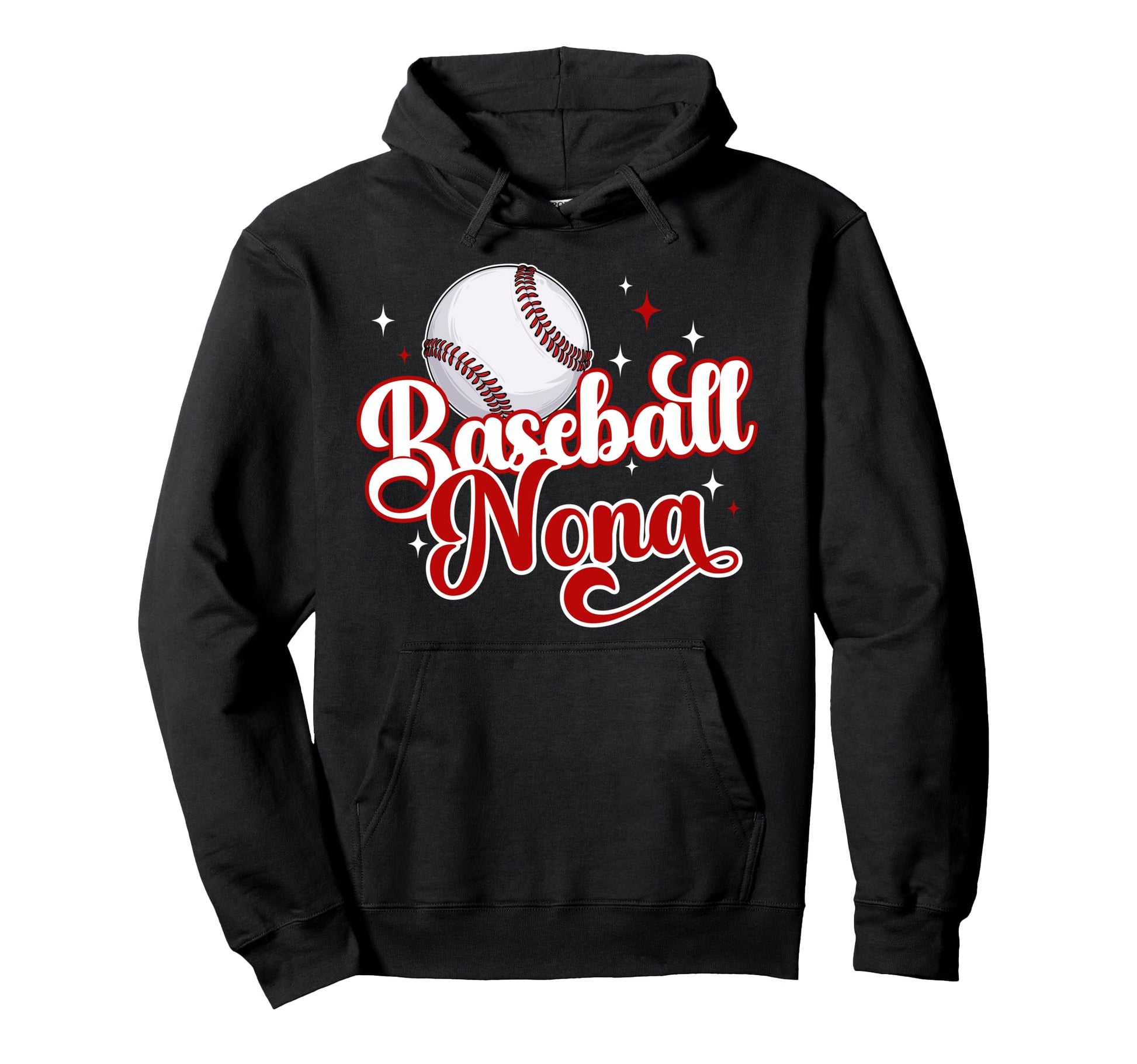 Baseball Nona Baseball Player Nona Hoodie - Graphic Print Unisex - T-Shirt, Sweatshirt, Hoodie
