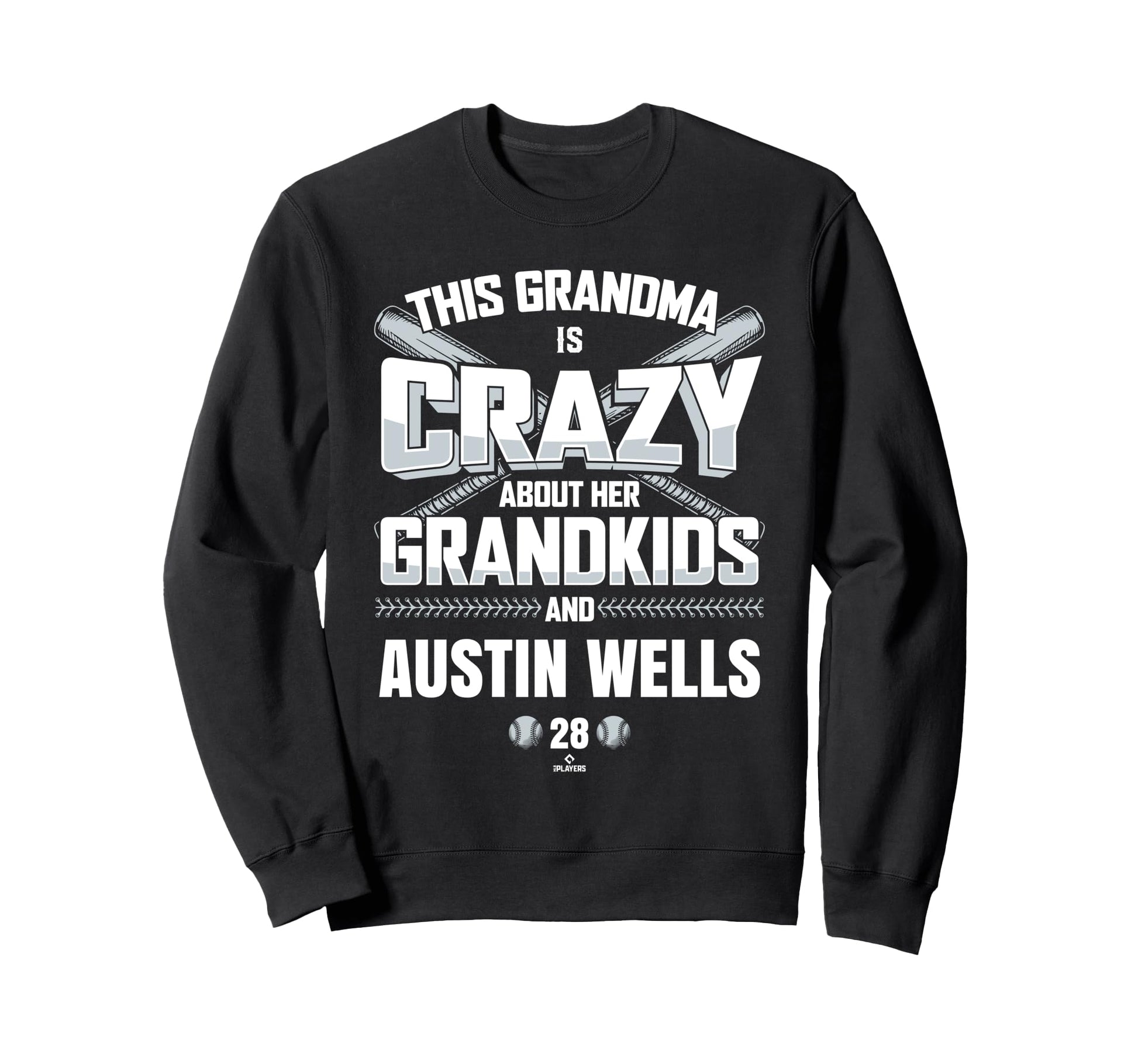 Grandma Crazy Austin Wells New Sweatshirt - Custom Art Print for Adults - T-Shirt, Sweatshirt, Hoodie