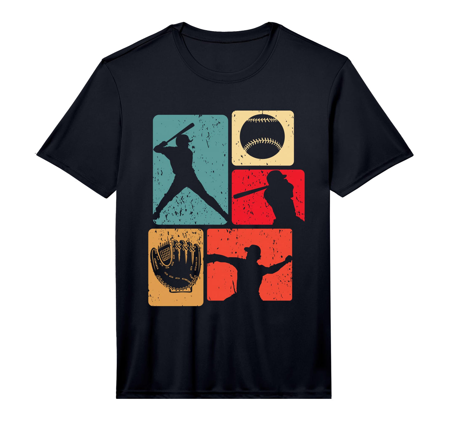 Funny Baseball Player Field Bat Ball T-Shirt - Minimalist Print for Adults - T-Shirt, Sweatshirt, Hoodie