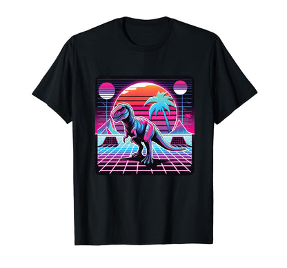 Retrowave Synthwave Aesthetic Vaporwave T-Shirt - Graphic Print for Adults - T-Shirt, Sweatshirt, Hoodie