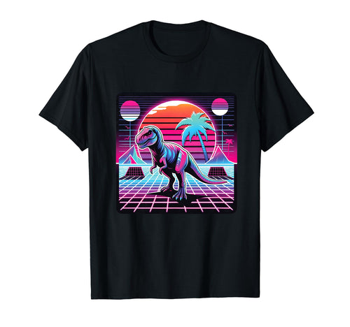 Retrowave Synthwave Aesthetic Vaporwave T-Shirt - Graphic Print for Adults - T-Shirt, Sweatshirt, Hoodie