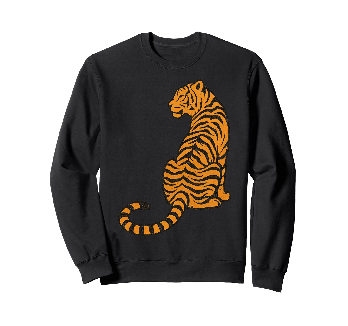 Tiger 90S Grunge Tiger Sweatshirt - Unique Graphic Men Women - T-Shirt, Sweatshirt, Hoodie