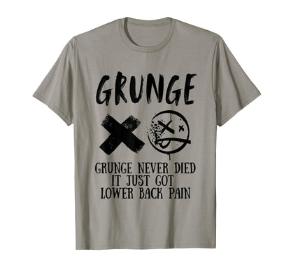 Funny Gen X Grunge 90S Nostalgia T-Shirt - Fun Novelty Design Unisex - T-Shirt, Sweatshirt, Hoodie