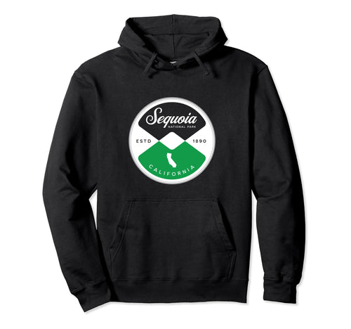 Sequoia National Park California Circle Hoodie - Novelty Apparel Men Women - T-Shirt, Sweatshirt, Hoodie