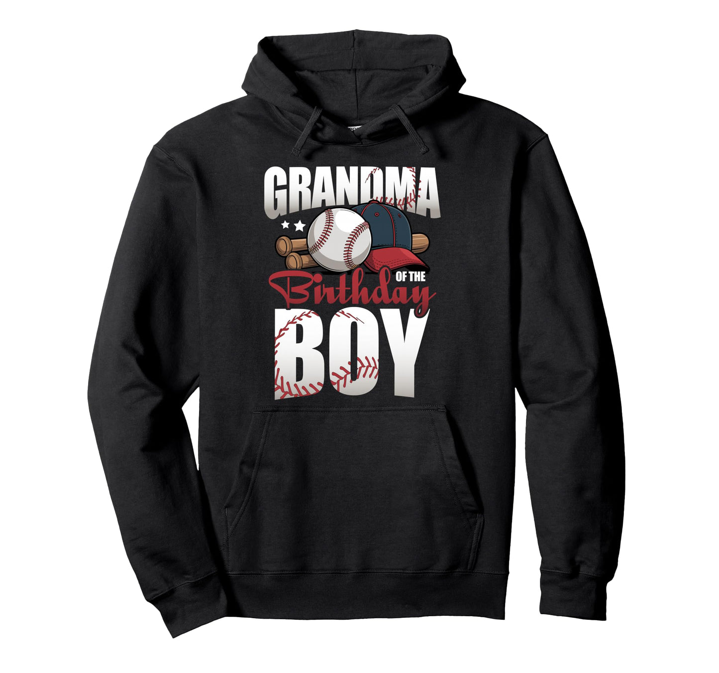 Grandma Birthday Matching Baseball Hoodie - Novelty Apparel Men Women - T-Shirt, Sweatshirt, Hoodie