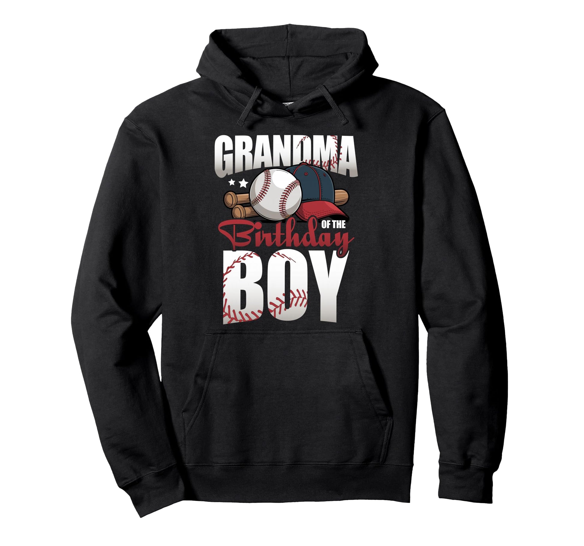 Grandma Birthday Matching Baseball Hoodie - Novelty Apparel Men Women - T-Shirt, Sweatshirt, Hoodie