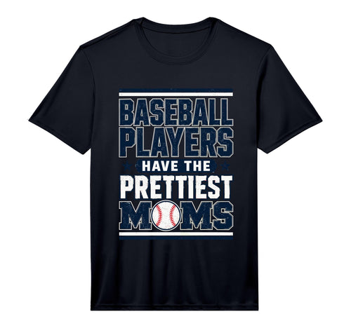 Baseball Players Have Prettiest Moms T-Shirt - Minimalist Print for Adults - T-Shirt, Sweatshirt, Hoodie