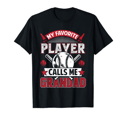 My Favorite Baseball Player Calls Me T-Shirt - Trendy Graphic for Adults - T-Shirt, Sweatshirt, Hoodie