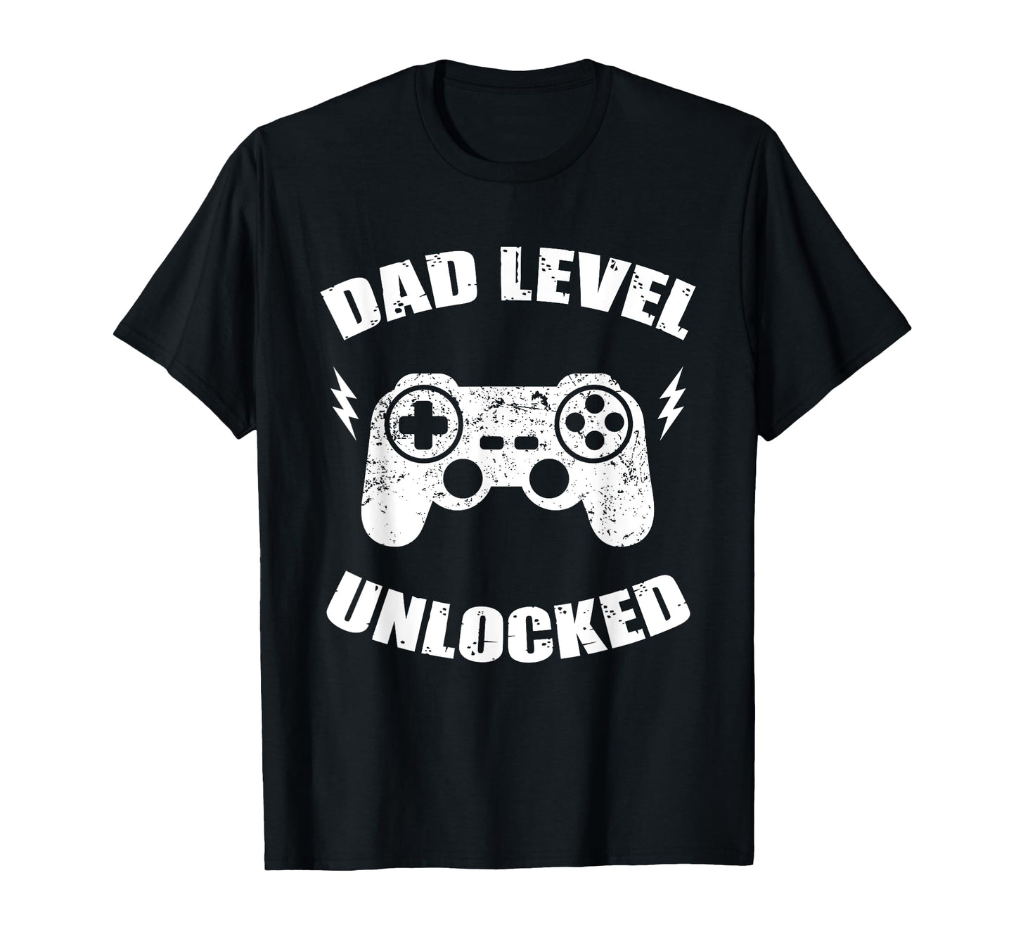 Dad Level Unlocked Gaming Controller T-Shirt - Streetwear Style for Adults - T-Shirt, Sweatshirt, Hoodie