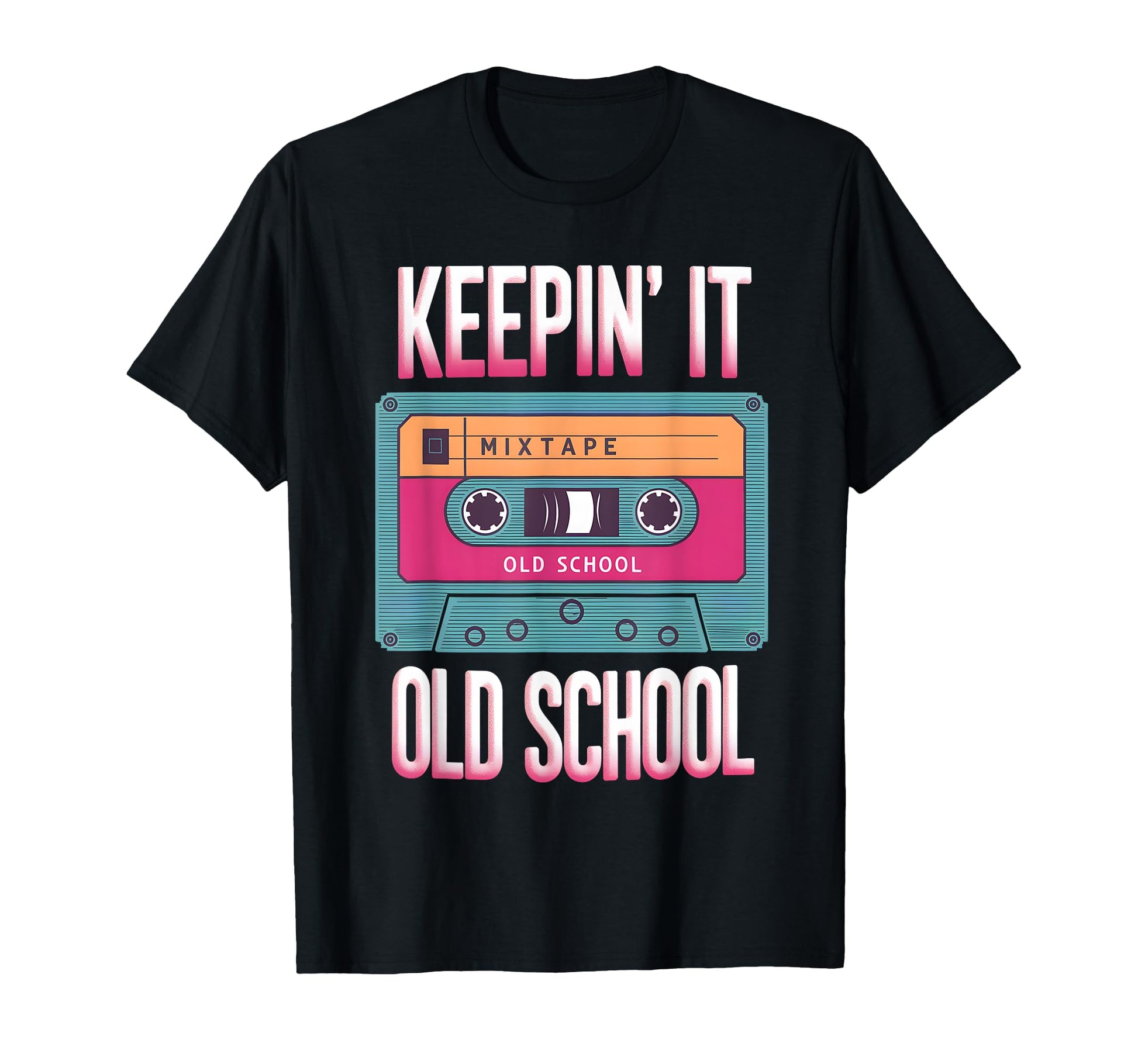 Old School Hip Hop 80S 90S Cassette T-Shirt - Aesthetic Graphic Men Women - T-Shirt, Sweatshirt, Hoodie