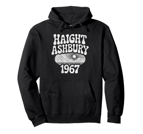 Haight Ashbury 1967 Hippie Sunset San Hoodie - Graphic Print for Adults - T-Shirt, Sweatshirt, Hoodie