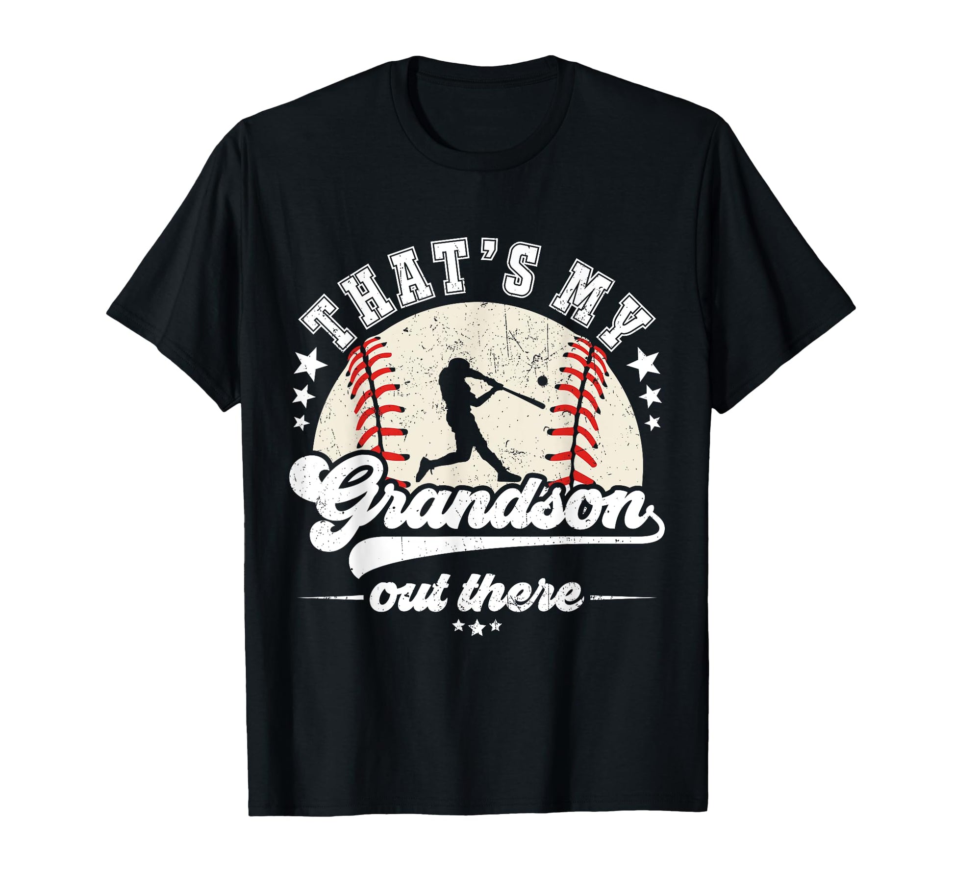 Thats My Grandson Out There Baseball T-Shirt - Aesthetic Graphic Men Women - T-Shirt, Sweatshirt, Hoodie