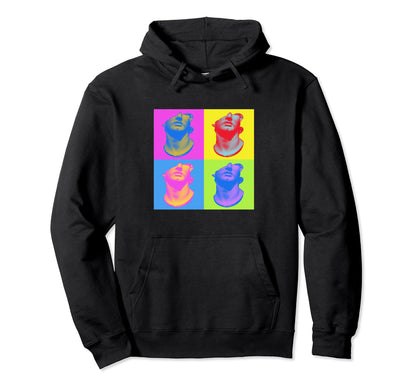 Broken Statue Vaporwave Aesthetic Pop Hoodie - Novelty Apparel for Adults - T-Shirt, Sweatshirt, Hoodie