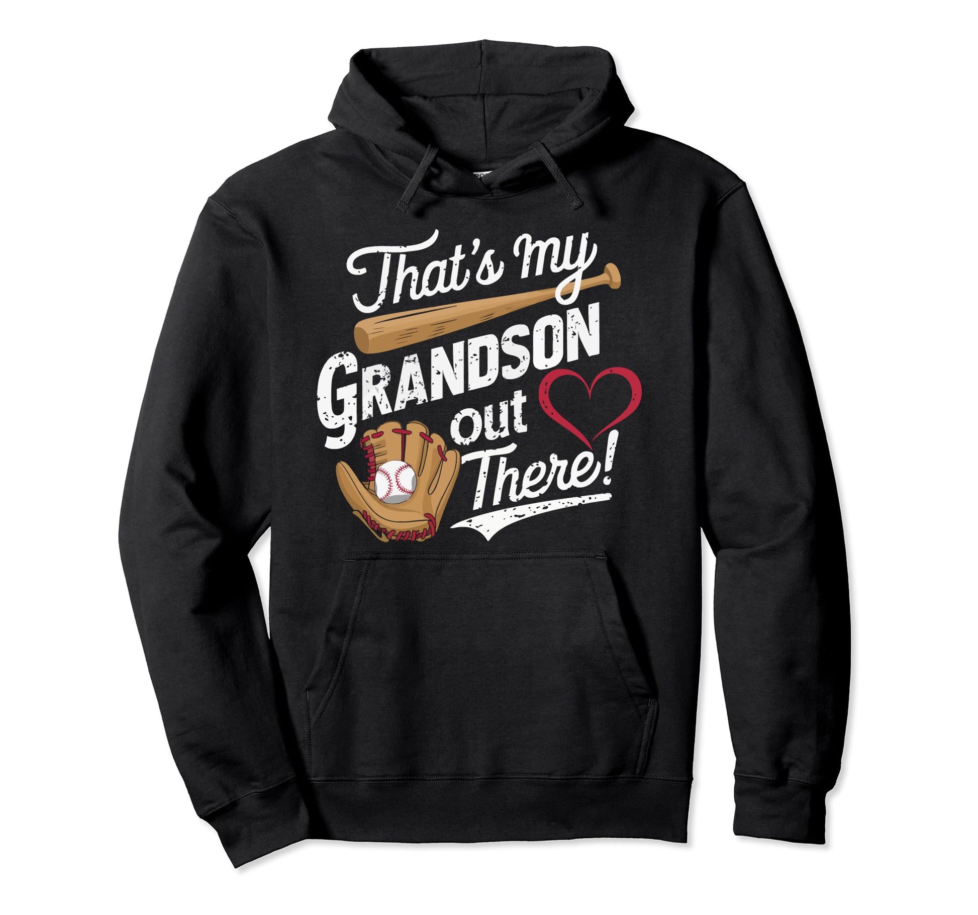 Baseball Grandma Grandmother Granny Hoodie - Aesthetic Graphic Men Women - T-Shirt, Sweatshirt, Hoodie