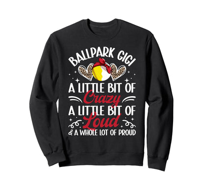 Ballpark Gigi Definition Sweatshirt - Fun Novelty Design Men Women - T-Shirt, Sweatshirt, Hoodie