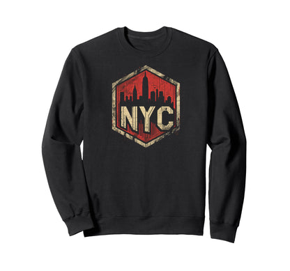 Nyc Grit 90S Grunge Urbandecay Mens Sweatshirt - Novelty Apparel Unisex - T-Shirt, Sweatshirt, Hoodie