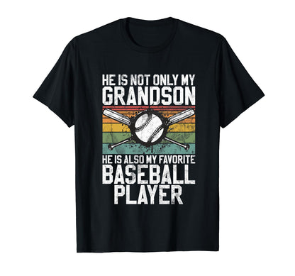 Not Only My Grandson Also My T-Shirt - Custom Art Print for Adults - T-Shirt, Sweatshirt, Hoodie