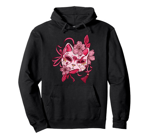 Vaporwave Aesthetic Cherry Blossom Hoodie - Minimalist Print for Adults - T-Shirt, Sweatshirt, Hoodie