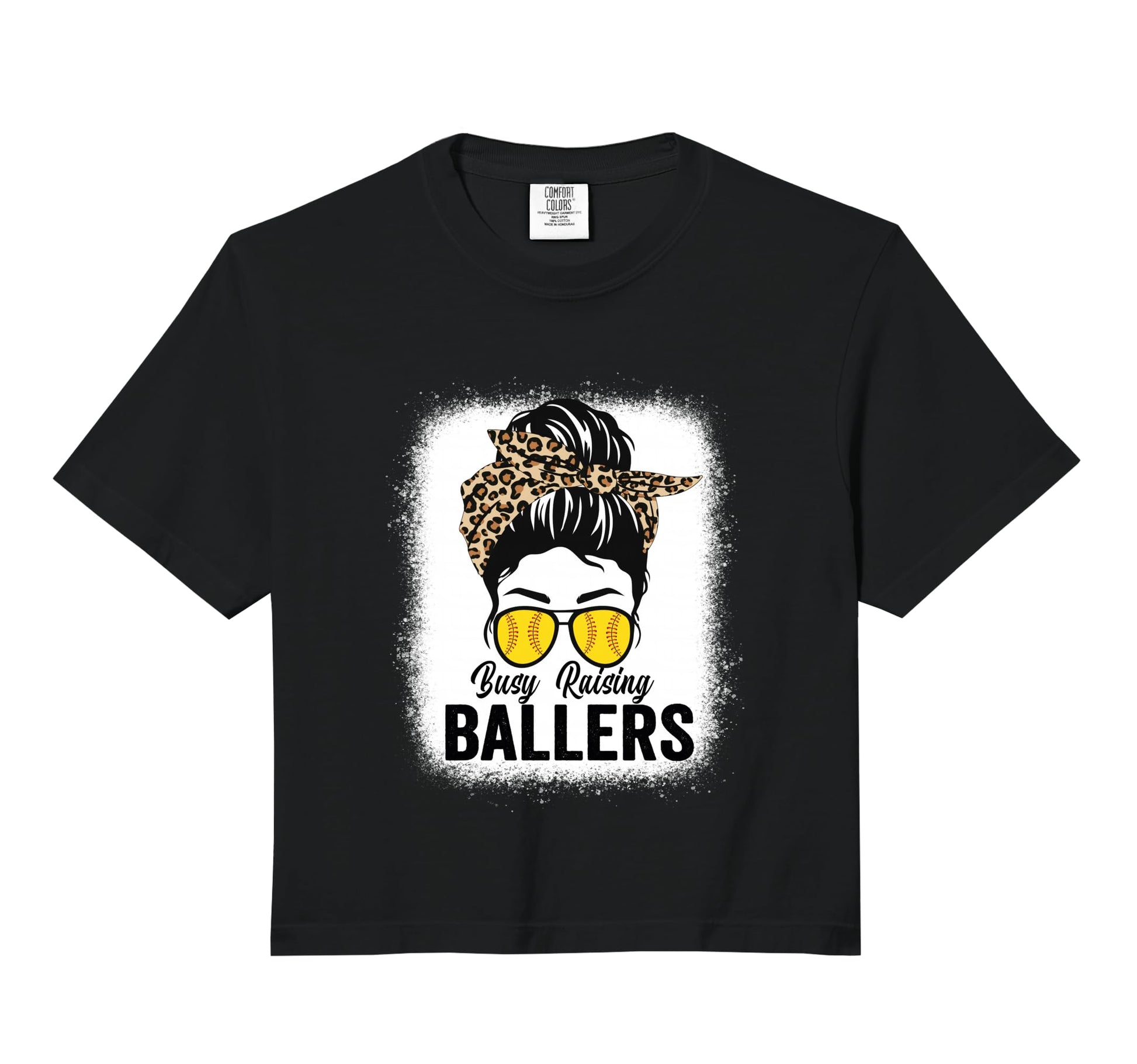 Busy Raising Ballers Softball Messy Sweatshirt - Streetwear Style Unisex - T-Shirt, Sweatshirt, Hoodie