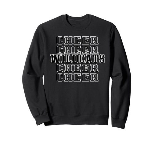 Wildcats Cheer Squad Sweatshirt - Casual Everyday Wear for Adults - T-Shirt, Sweatshirt, Hoodie