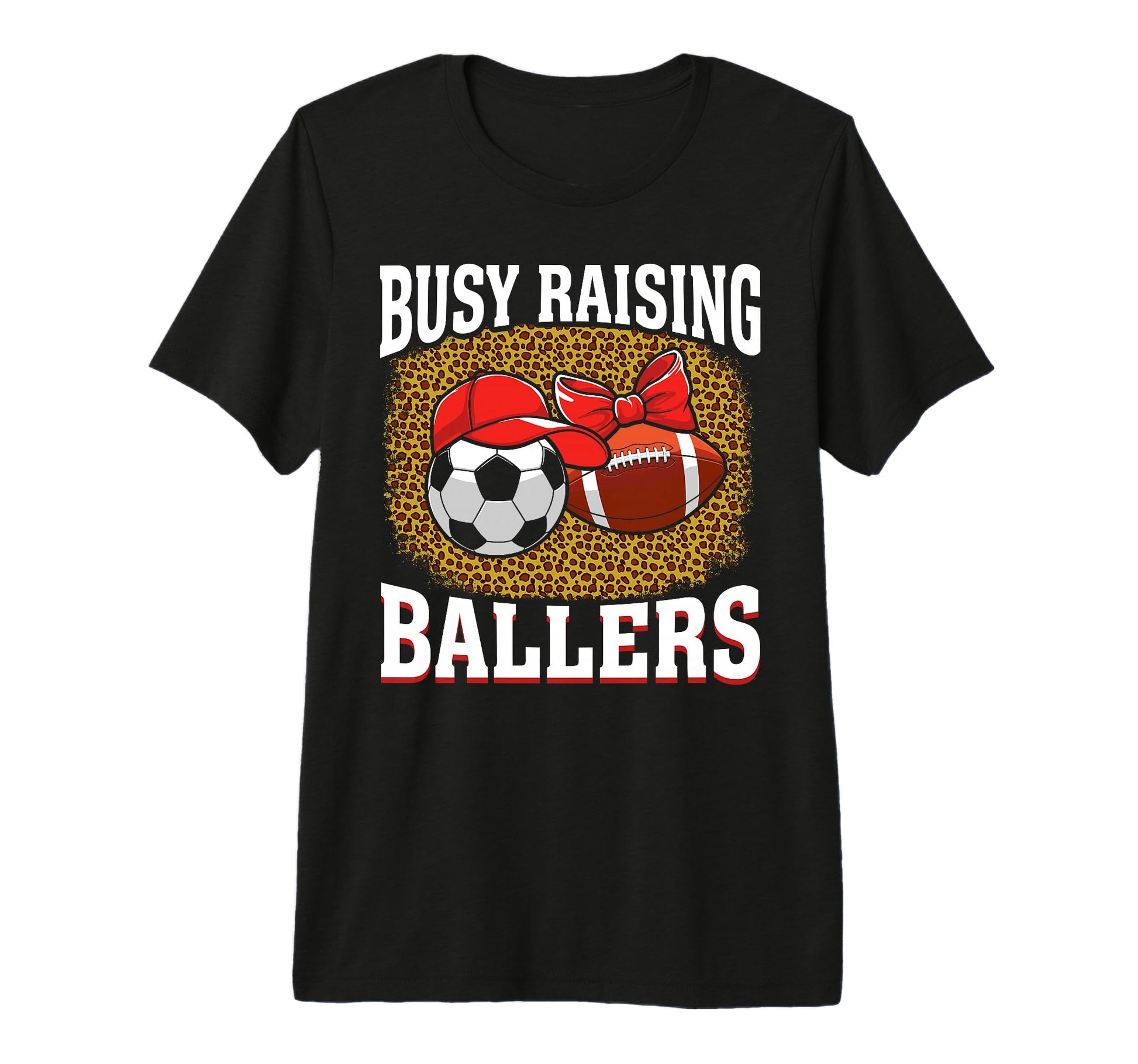 Busy Raising Ballers Soccer Football T-Shirt - Aesthetic Graphic Men Women - T-Shirt, Sweatshirt, Hoodie